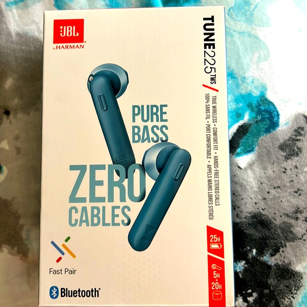 JBL wireless earbuds